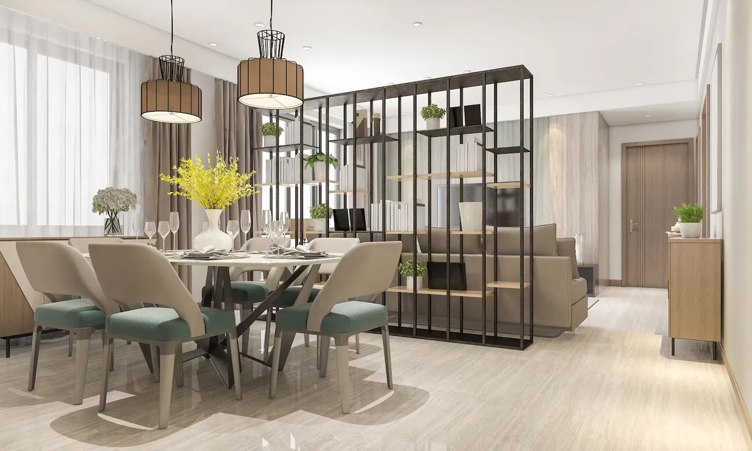 Elegant Aura luxury apartments with contemporary design